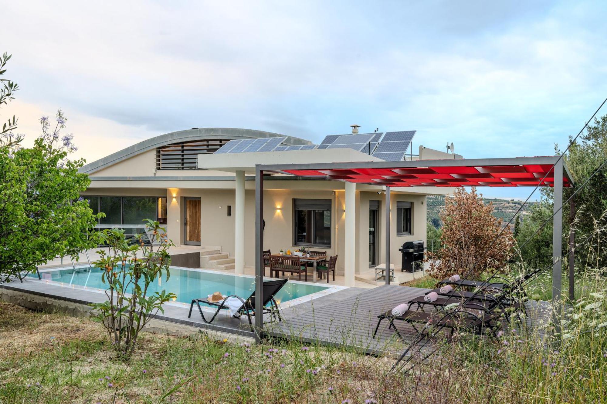 Oeko Villa Agios Myronas Exterior foto