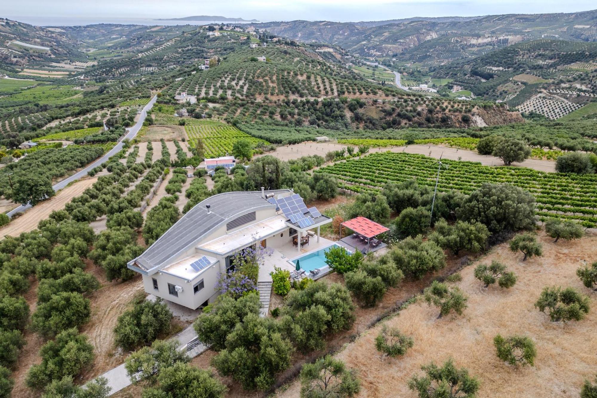 Oeko Villa Agios Myronas Exterior foto
