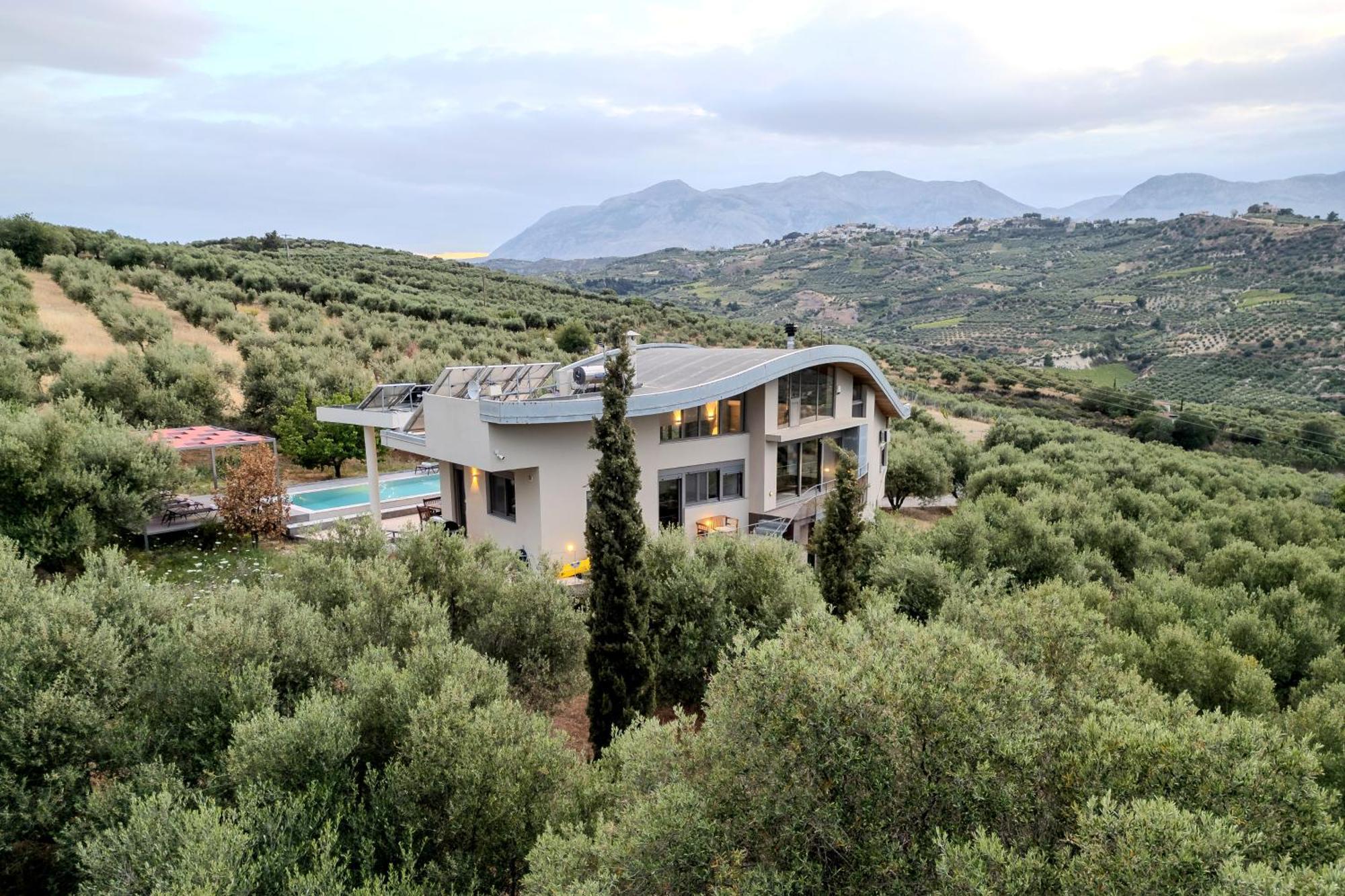 Oeko Villa Agios Myronas Exterior foto